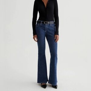 AG jeans Angeline 360 MID-RISE FLARE 360°STRETCH DENIM VBS1D76LABU LAKE BLUE 32R